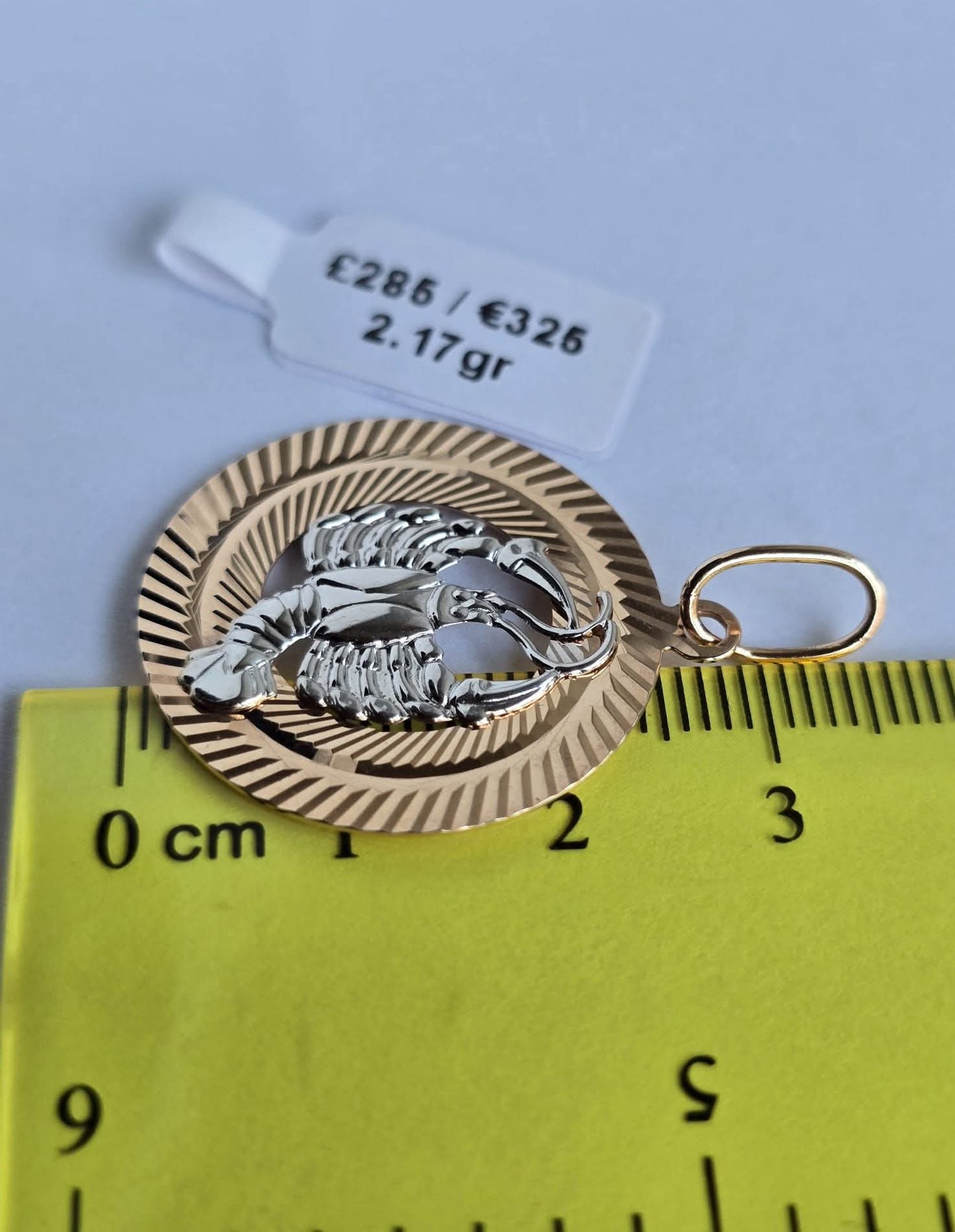 Golden zodiac scorpio. 2.17gr