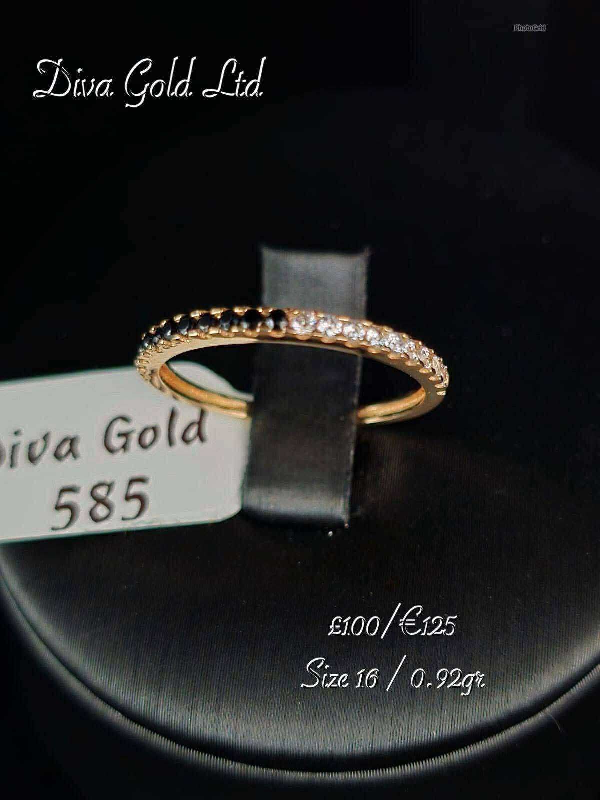 Gold 585 rings Size 16