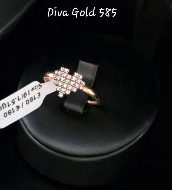 Gold 585 rings. Size 19