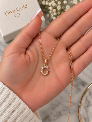 585 Gold Letter G