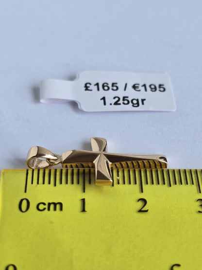 Cross Pendant Gold 585, 1.25gr