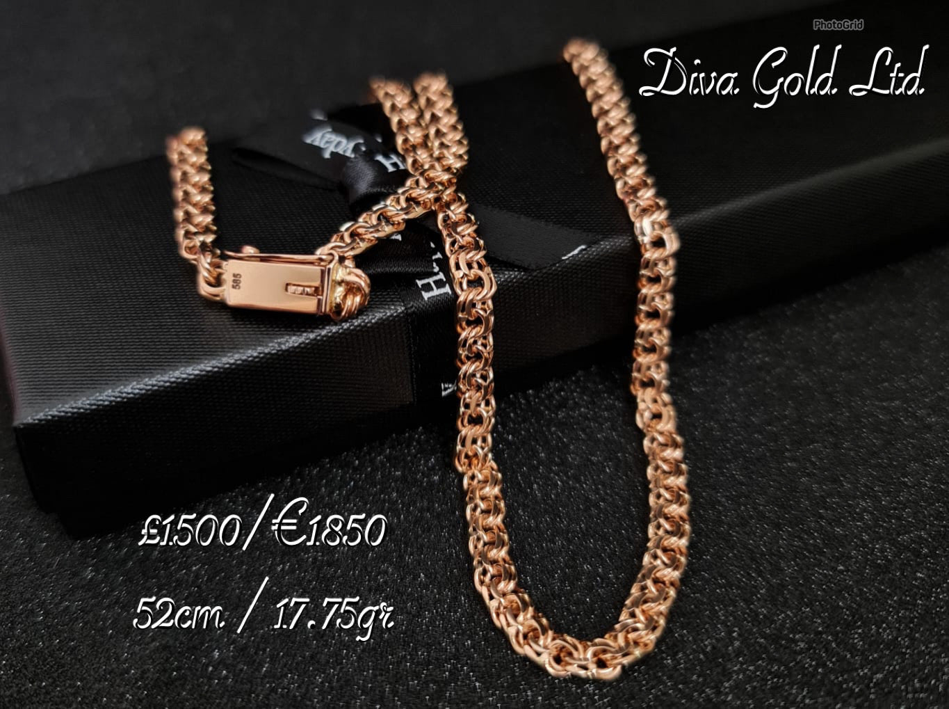 Full Gold Handmade Bismark Chain