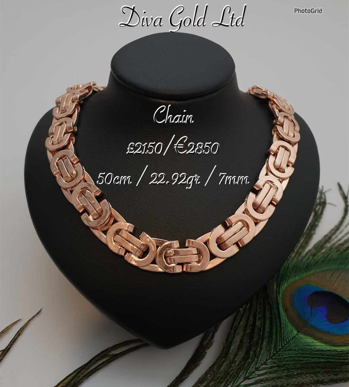 WoW Necklace Chain 585 Gold