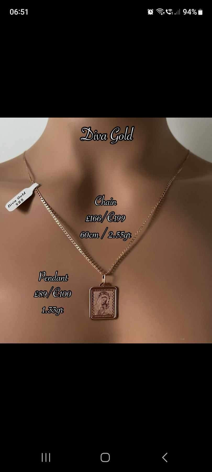 Set Chain and Pendant