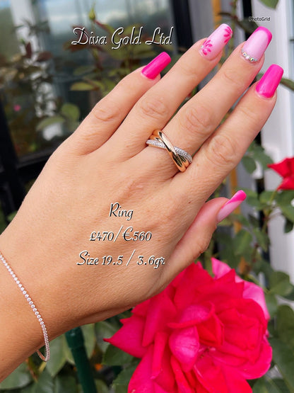585 Gold ring. Size 19