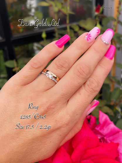 585 Gold ring. Size 17.5