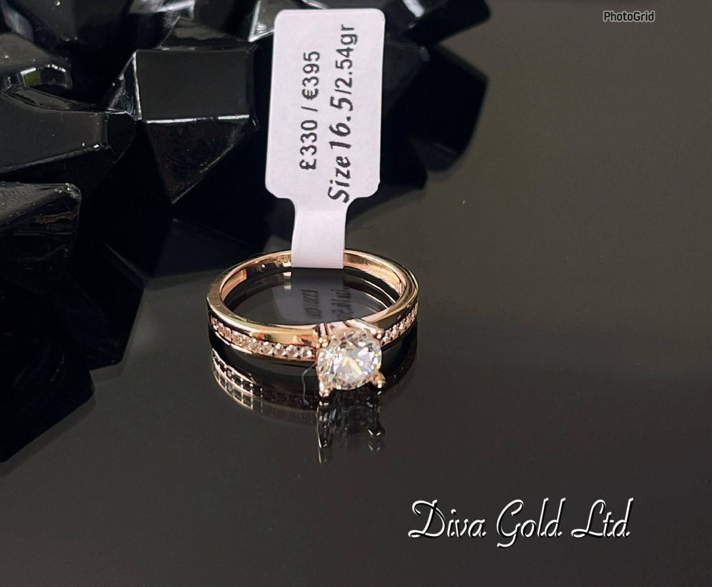 585 Gold women ring. Size 16.5