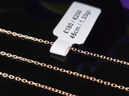 45cm Gold chain 585, 1.33gr