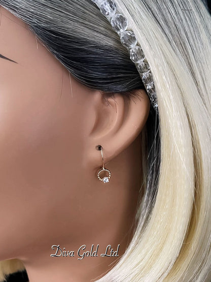 children's gold earrings 1.30gr