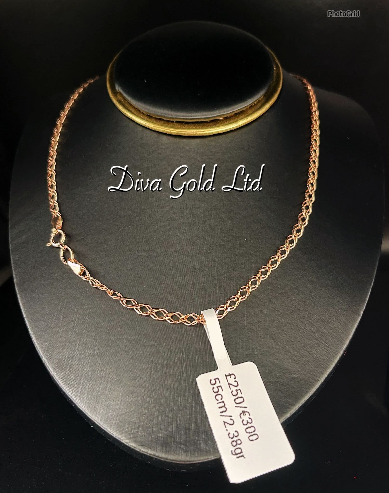 Gold 585 chain 55cm