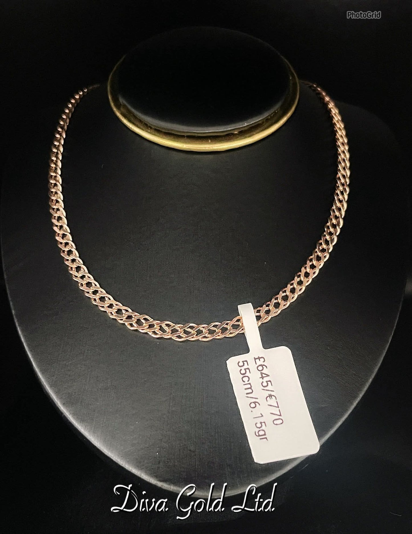 Gold 585 chain 55cm