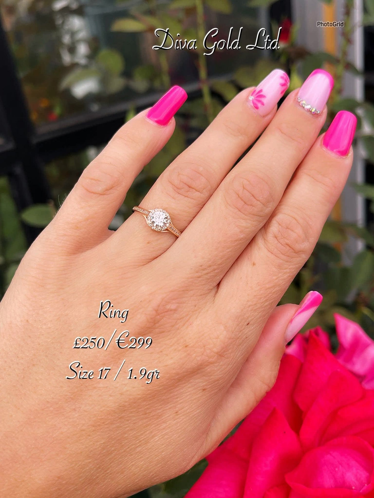 585 Gold ring. Size 17