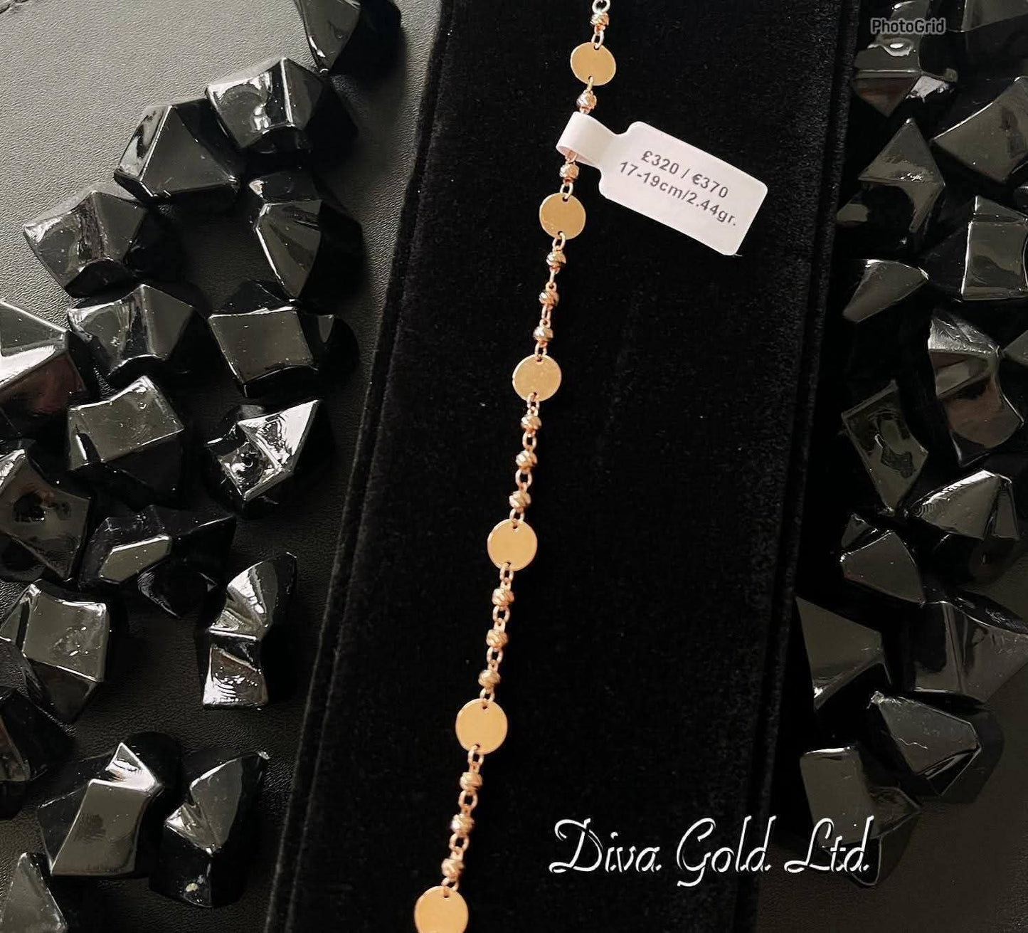17-19cm Gold bracelet 585