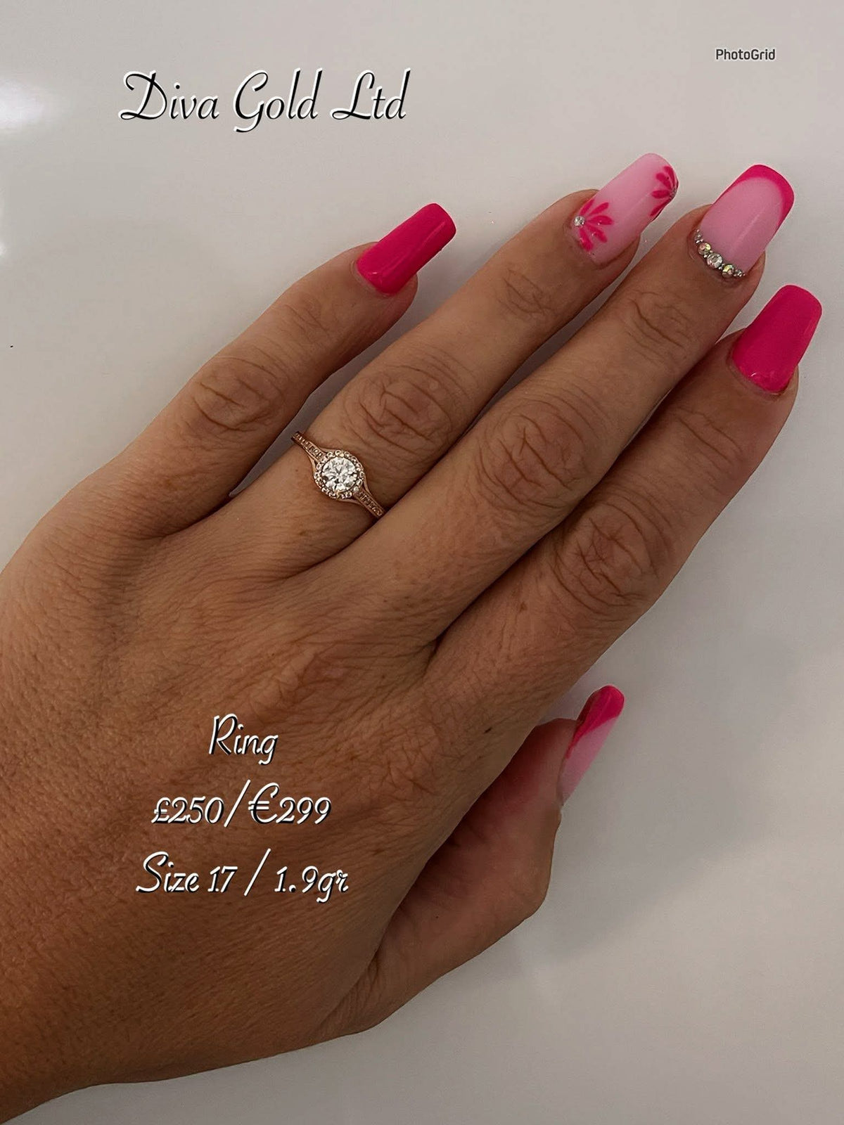 585 Gold ring. Size 17