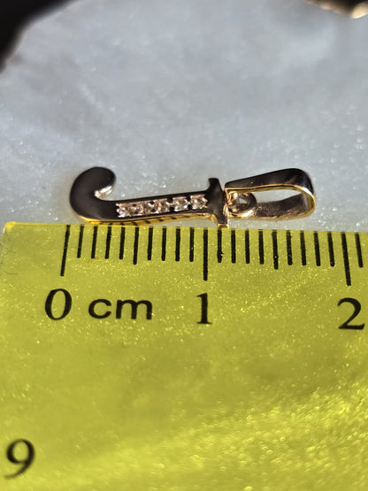 585 Gold Letter J