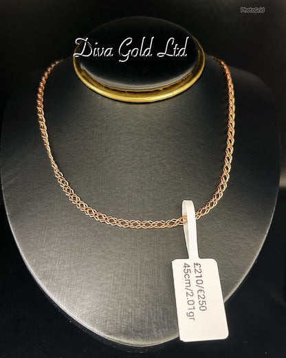Gold 585 chain 45cm