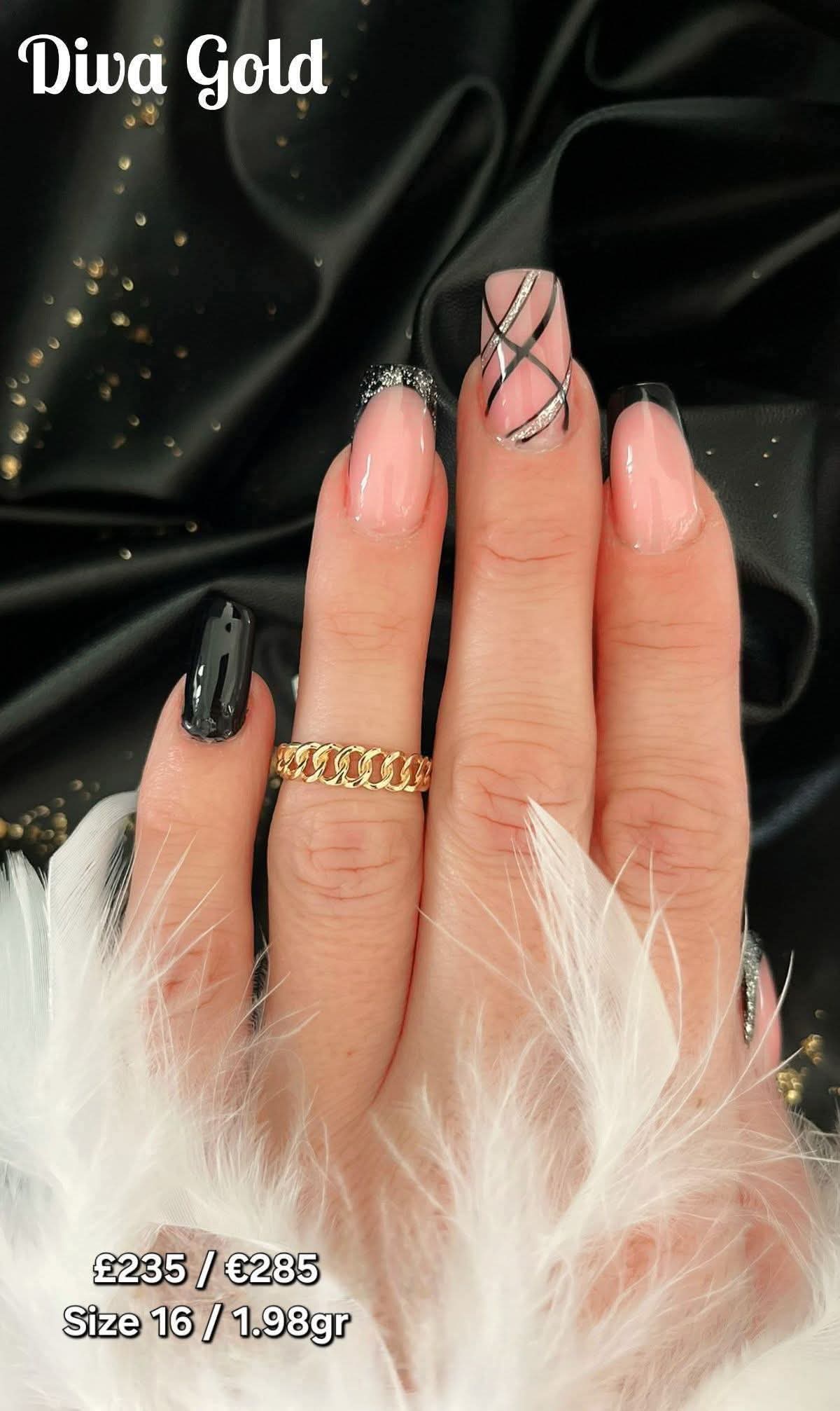 Gold women ring.Size 16