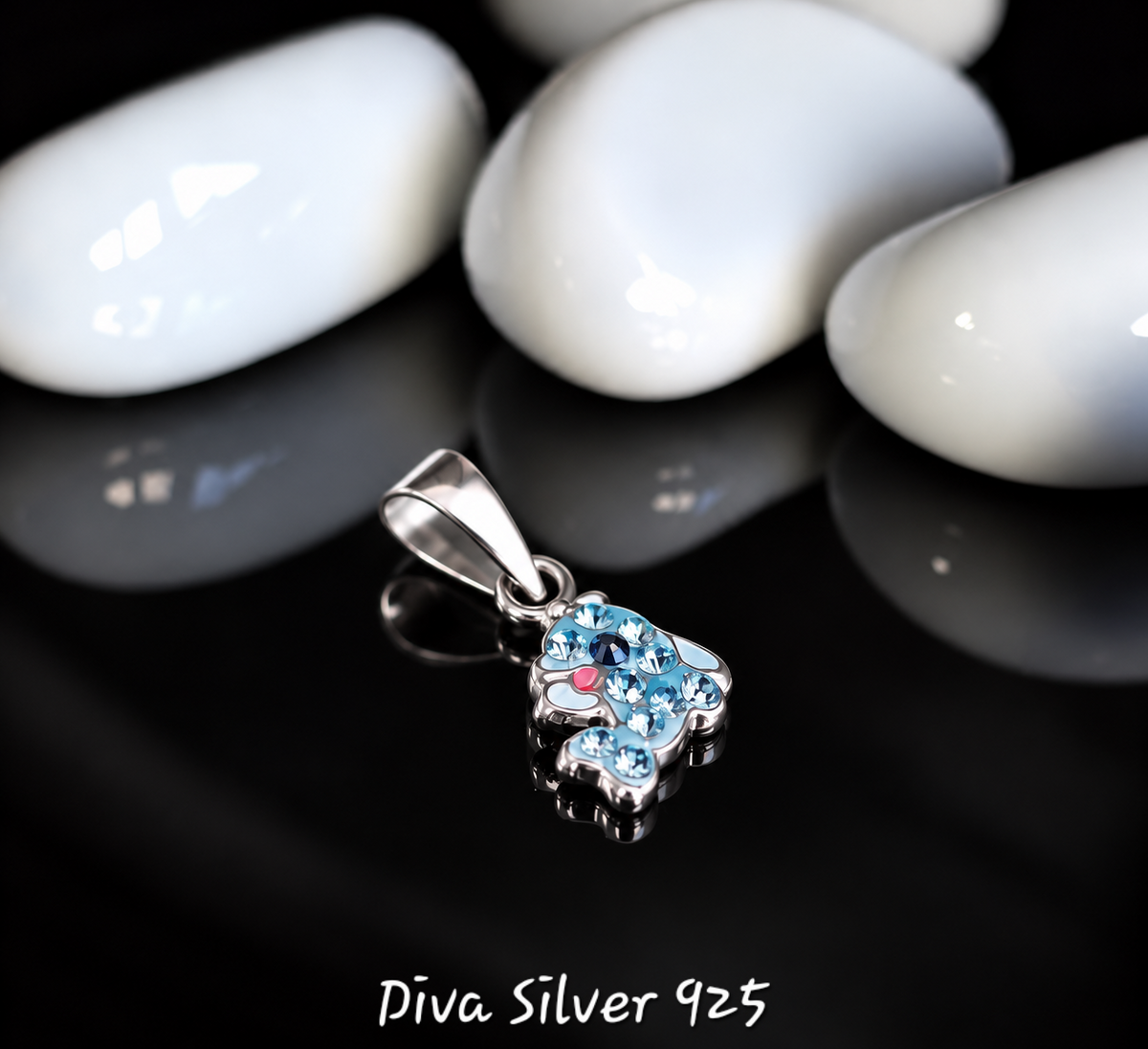 925 Sterling Dolphin Pendant