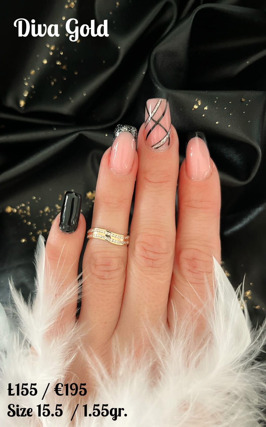 Gold ring. Size 15.5