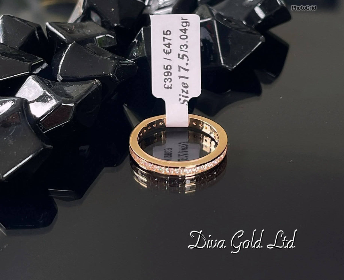 14K 585 Rose Gold Women Ring