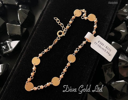 17-19cm Gold bracelet 585