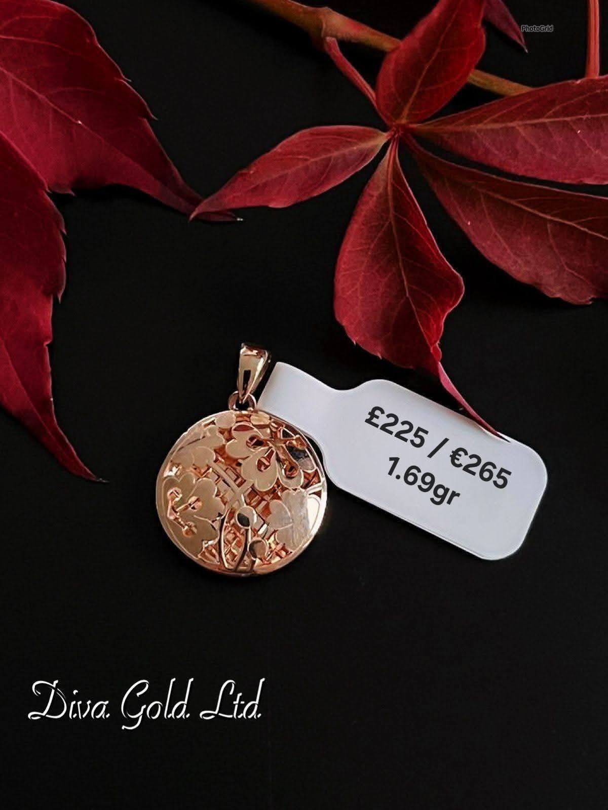 585 Gold pendant. 1.69gr