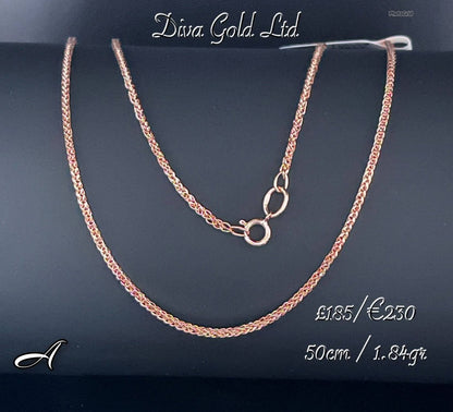 Gold 585 chain 50cm
