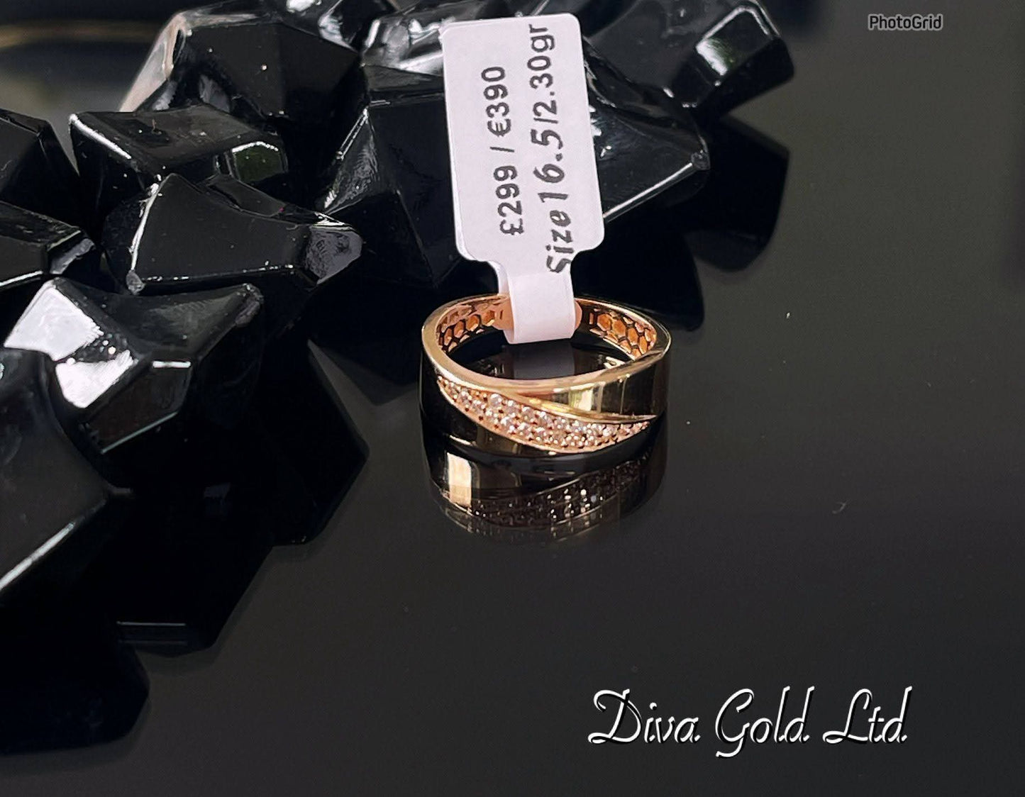 585 Gold women ring. Size 16.5