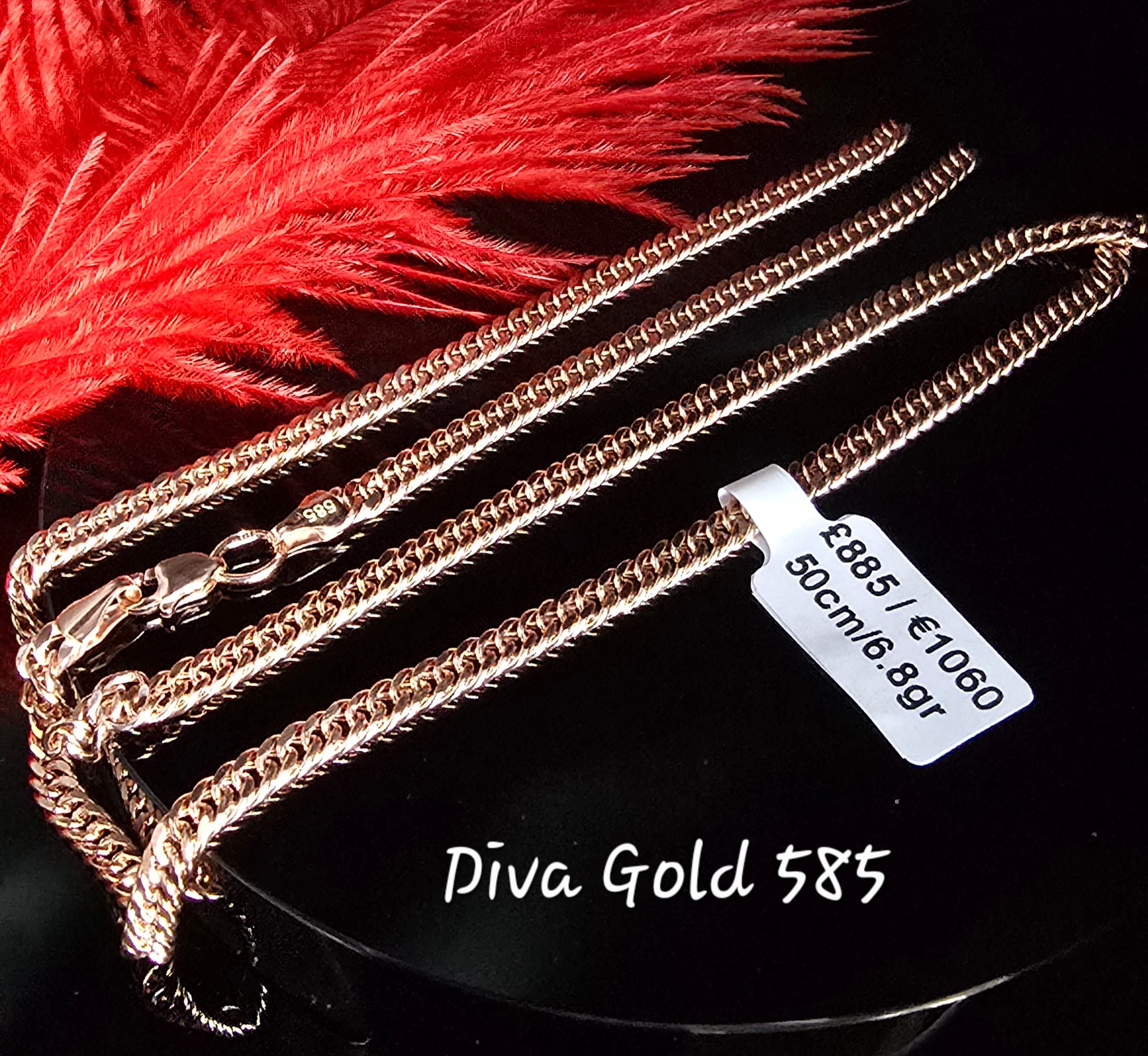 585 Gold chain 50cm