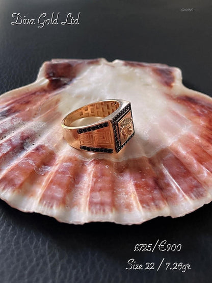 Gold 585 ring. Size 22