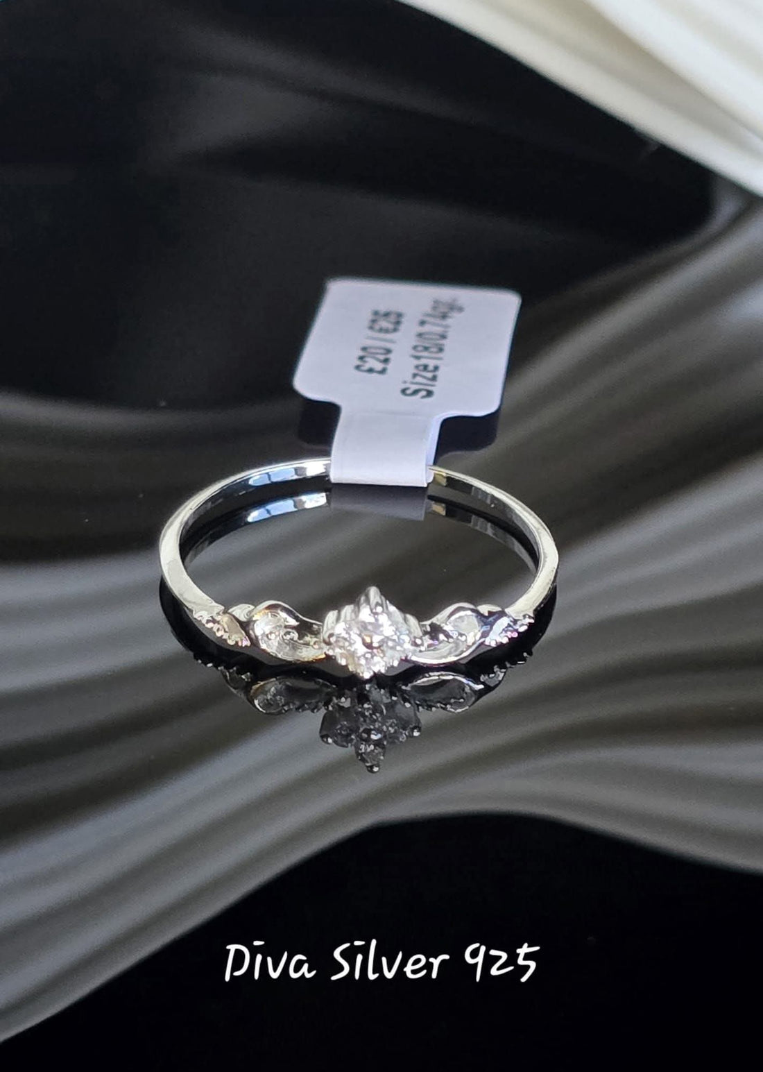 Sterling Silver Twisted Ring