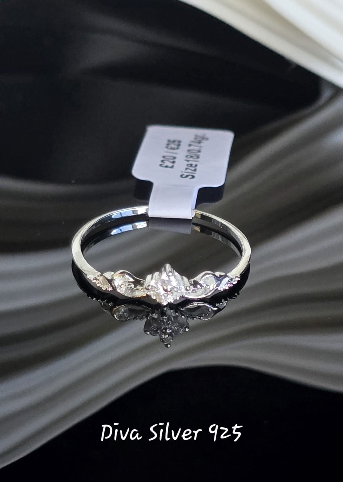 Sterling Silver Twisted Ring