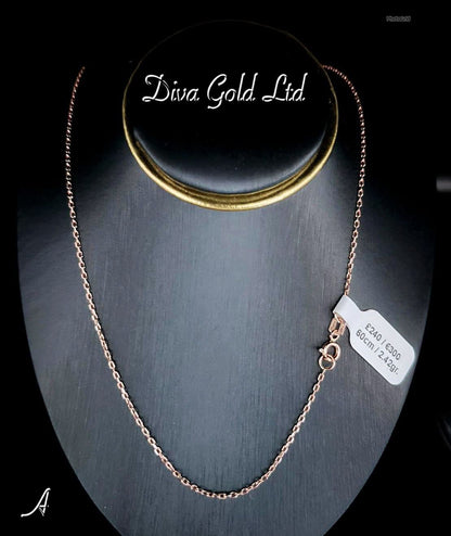 Gold 585 chain 60cm