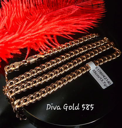 585 Gold chain 55cm