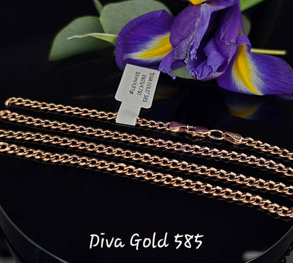 50cm Gold chain 585, 4.81gr