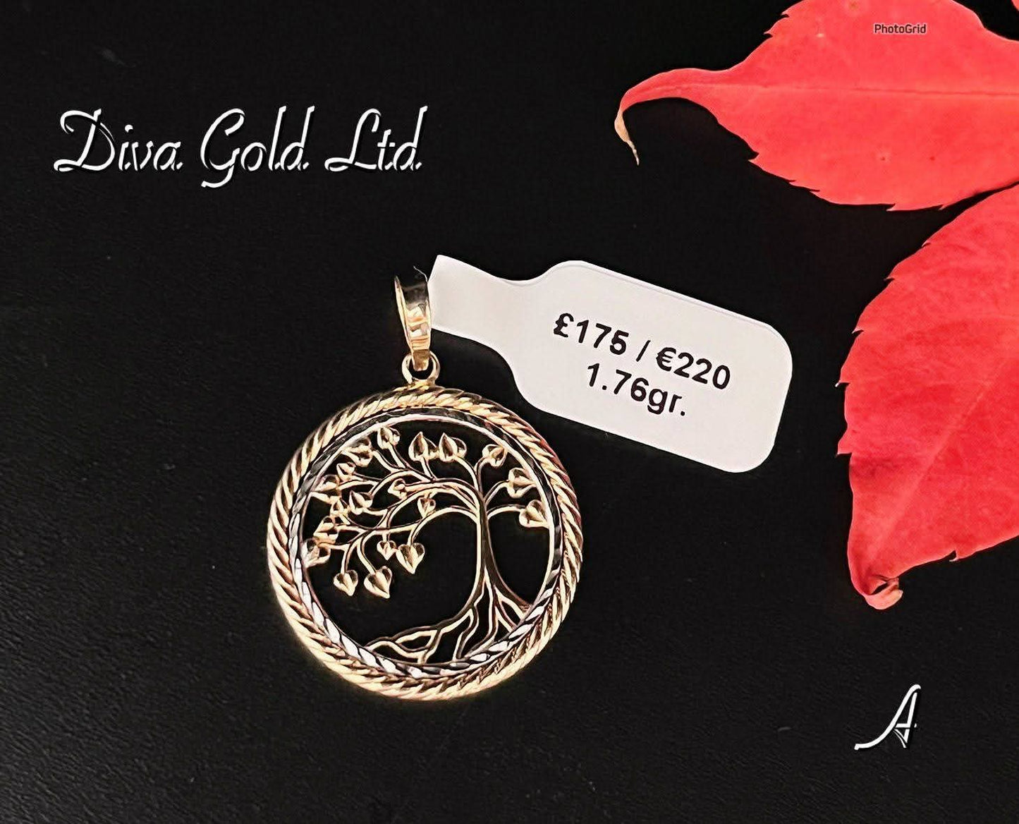 Gold 585 Tree Pendant