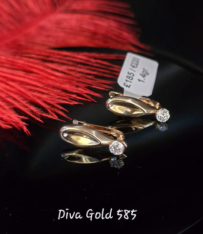 585 Gold earrings