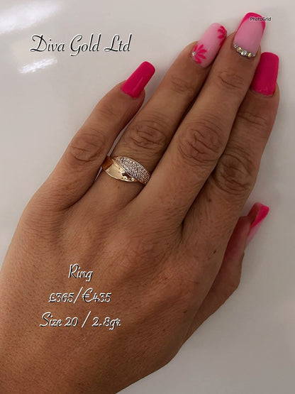 585 Gold ring. Size 20