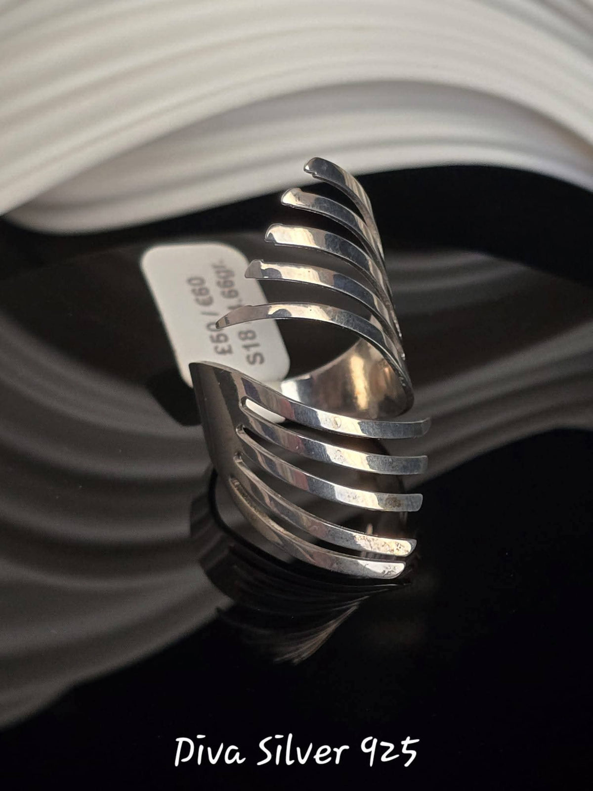 Sterling Silver Multi Layer Ring
