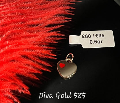585 Gold pendant 0.60gr
