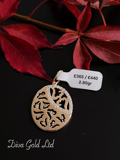 585 Gold pendant. 2.80gr