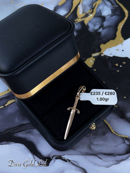 585 Gold pendant. 1.80gr