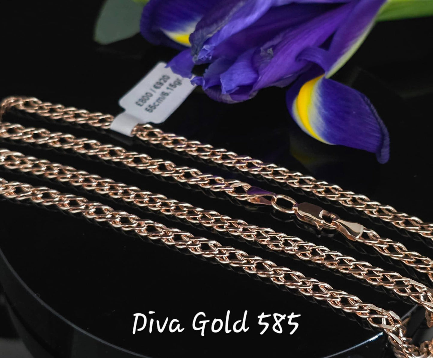 55cm Gold chain 585, 6.16gr