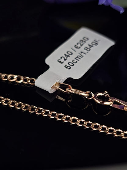 585 Gold chain 50cm. 1.84gr