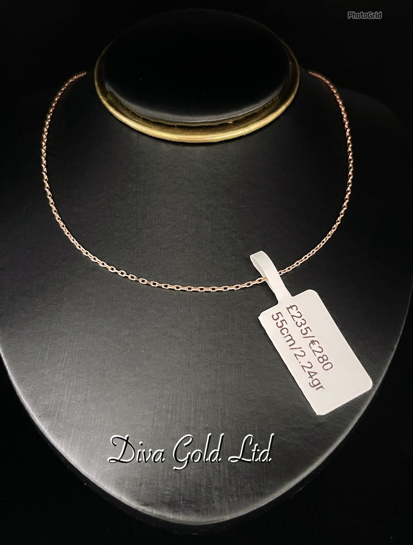 Gold 585 chain 55cm