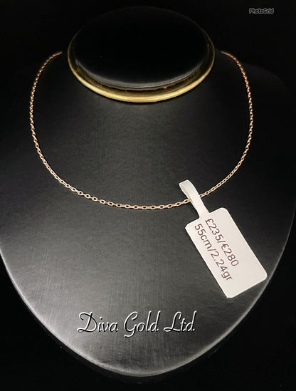 Gold 585 chain 55cm