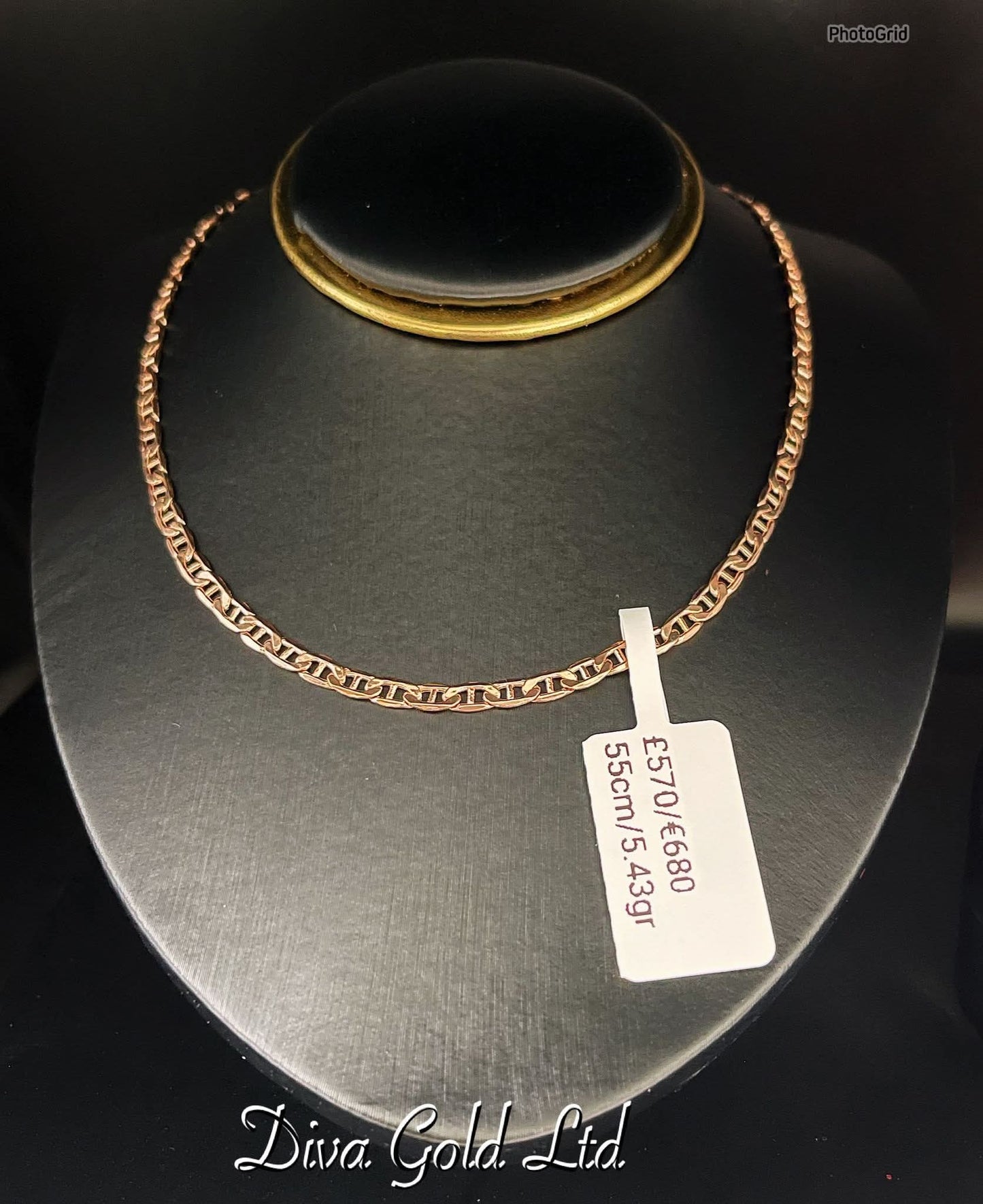 Gold 585 chain 55cm