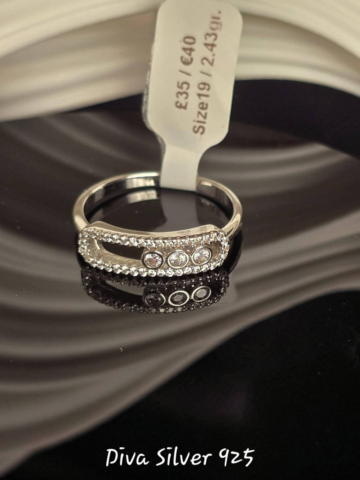 Sterling Silver Shine Ring