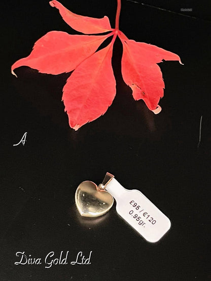 Gold 585 Heart Pendant