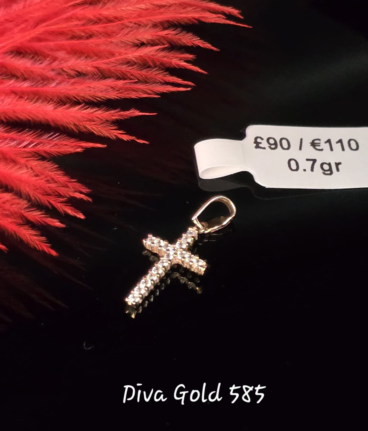 585 Gold cross 0.70gr